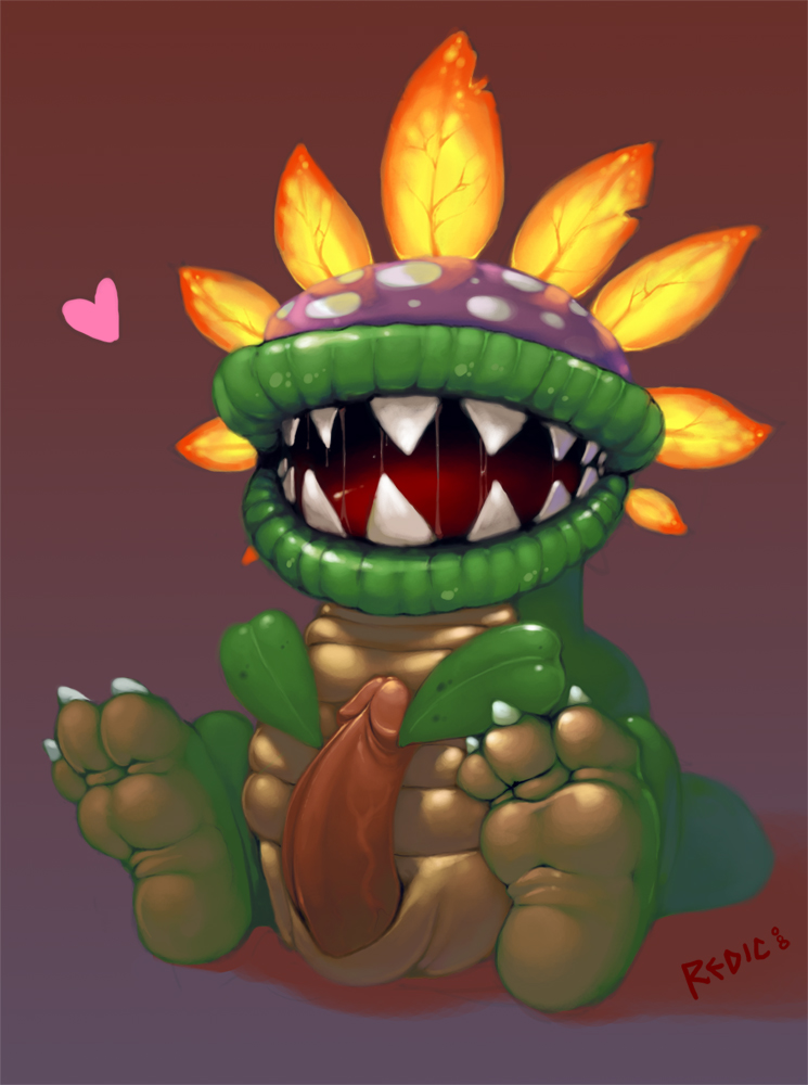 Super Mario Plantie Piranha: Dino Smooth Skin Redic-Nomad