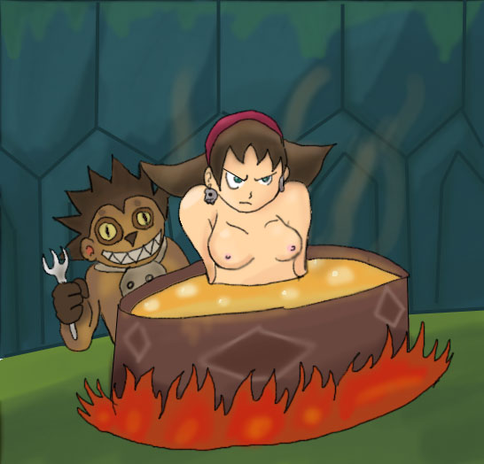 Bone-Shattering Vore with the Growling Goblin: A Cooked Alive Cooking Pot Adventure!