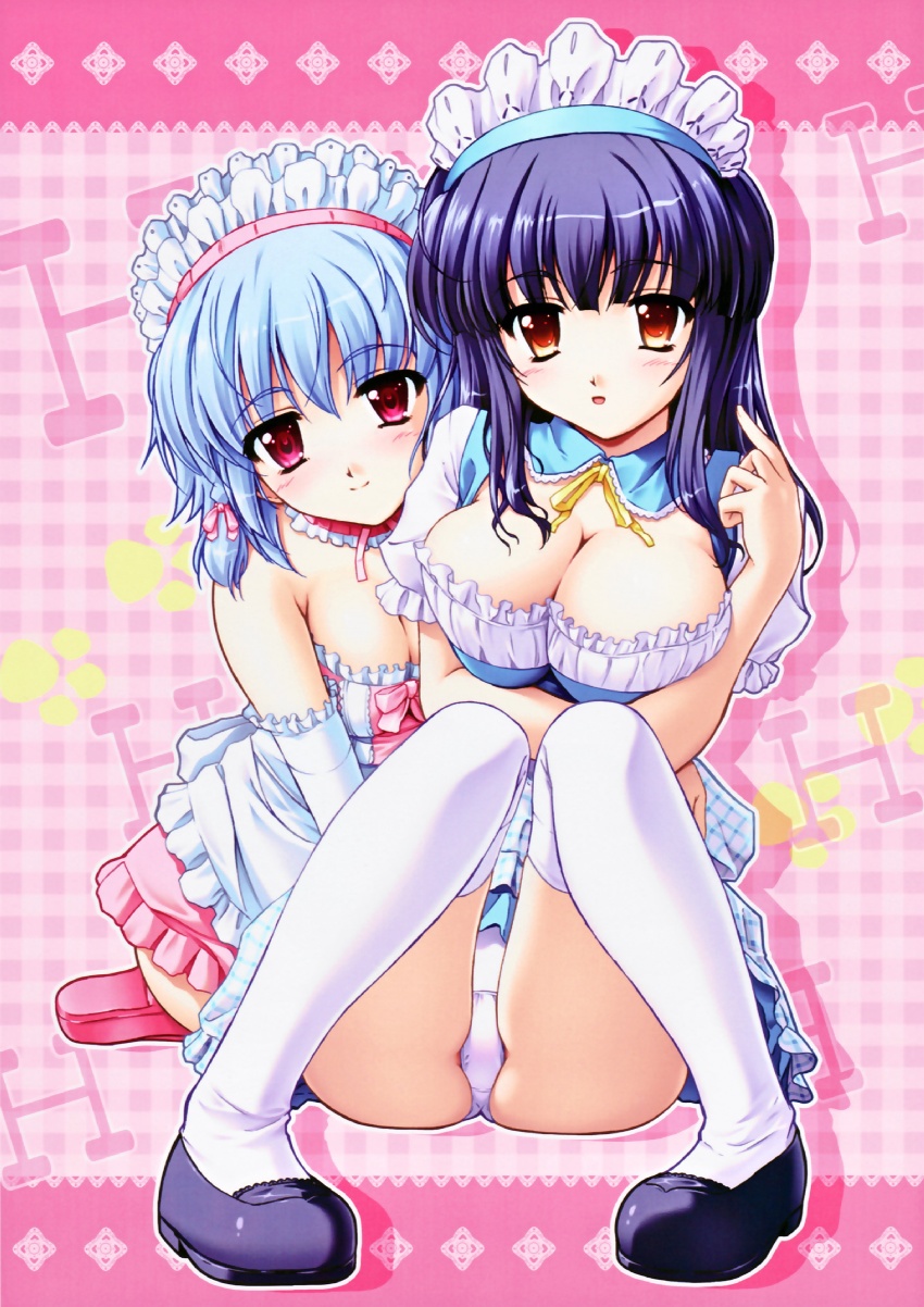 Blue-haired Maidens: Ayakashi Headdress in Hand