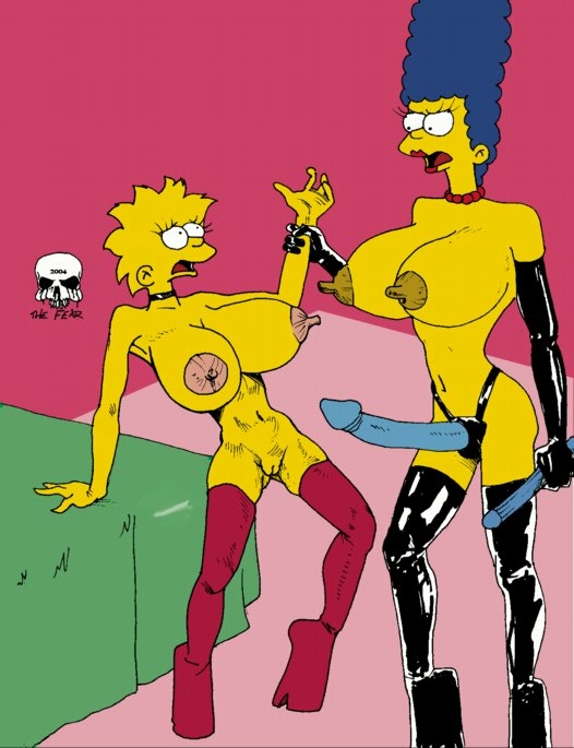 Lisa’s Secret Desires – The Fear Of Incest With Marge And Her Nipple-Tweaking High Heel Boots.