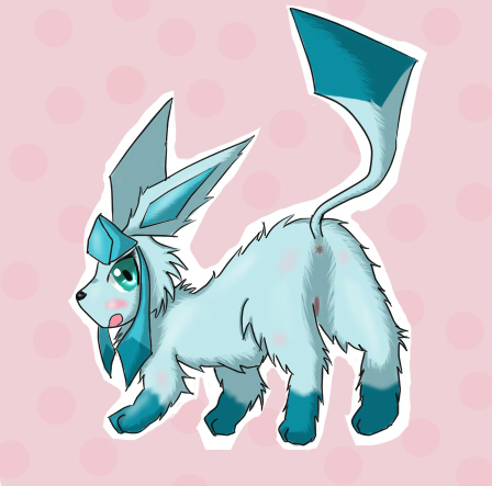 Feral Female Fury – Glaceon’s Naughty Tail