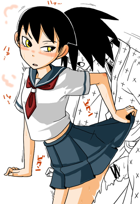 Yellow-Eyed Short-Hair’s School Uniform Fuck Fest