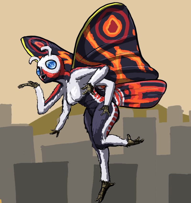 MothGodzilla’s Thighs: Lepidopteran Leviathan Lust