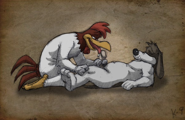 Anthro Barnyard Dawg’s Licking Lies – Soft Feathers, Furry Only