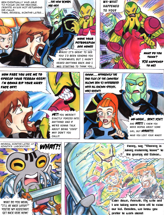 Alien Human Hybrid Love – Ben 10,000 and Yogurt Frost