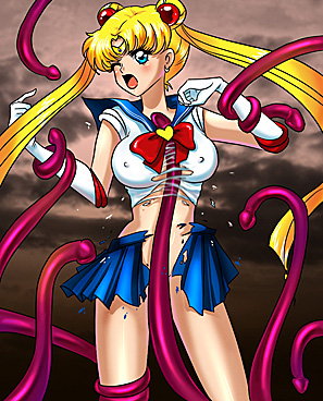 Sailor Moon’s Long Hair Seduction – BDSM Tentacle Rape in Low-Res