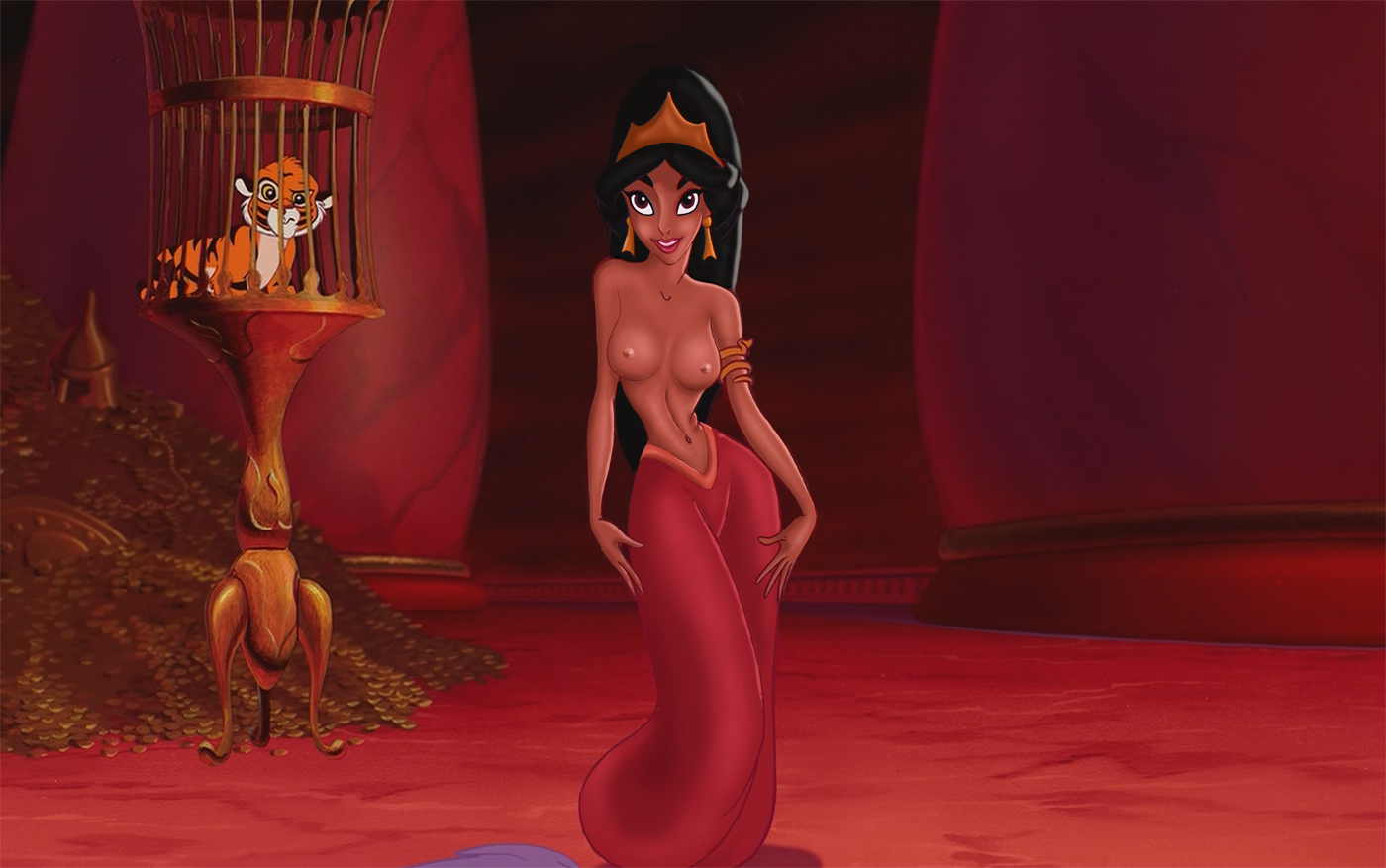 Disney’s Evil Queen – Princess Jasmine and the Tiger King