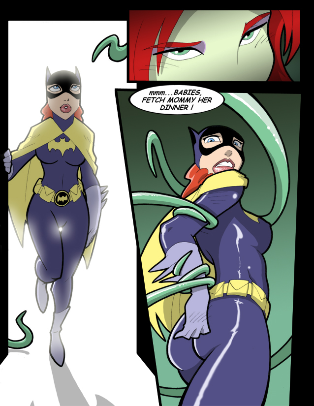 Barbara’s Batgirl Bondage – Poison Ivy’s Tentacle Trap