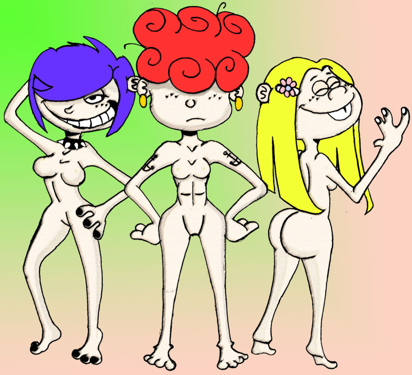 Ed Edd n Eddy’s Kinky Kanker Sisters: Straight Hair Strips