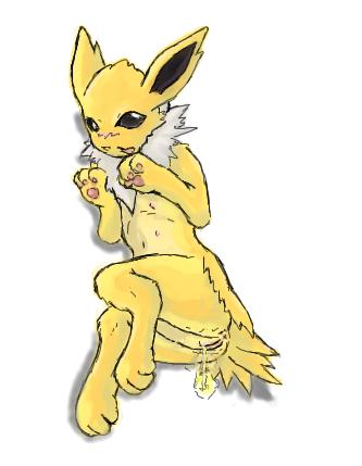 Joltin’ Jolteon: The Wild and Naughty Feral Fox