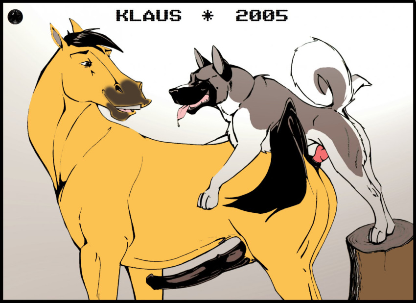 Spiritual Stallions: Furry Love with Klaus and Friends.