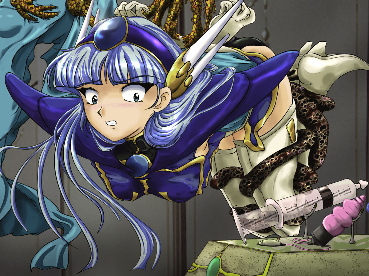 Siren’s Seduction: Blue-haired Beauty’s Ambiguous Armor Piercing