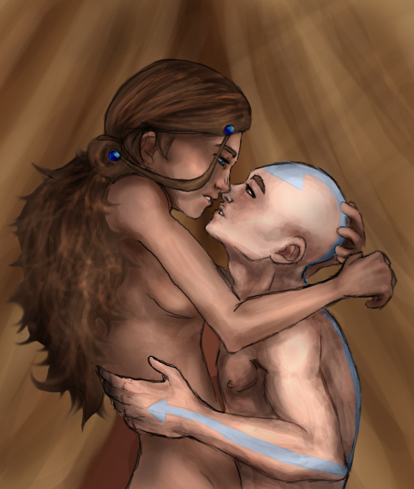 The Avatar’s Passionate Flame – Interracial Love Between a Dark-Skinned Male and a Tattooed Airbender.