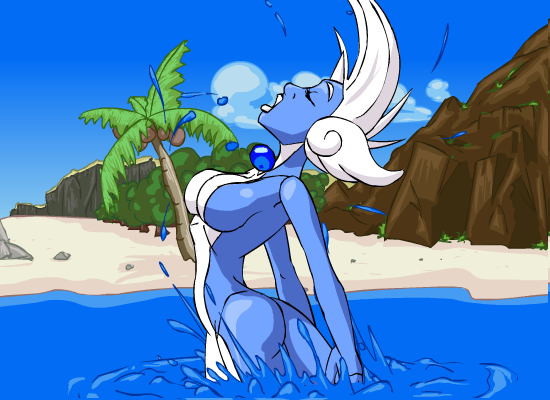 Blue Dragonairess’ Naked Adventure in the PokéPond!