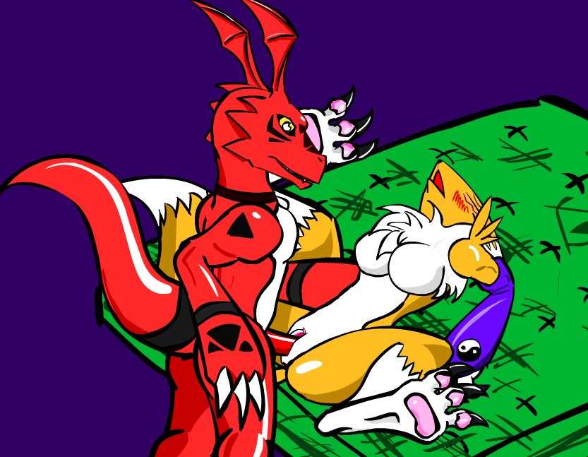 Guilmon’s Thickness – Renamon’s Lustful Desire