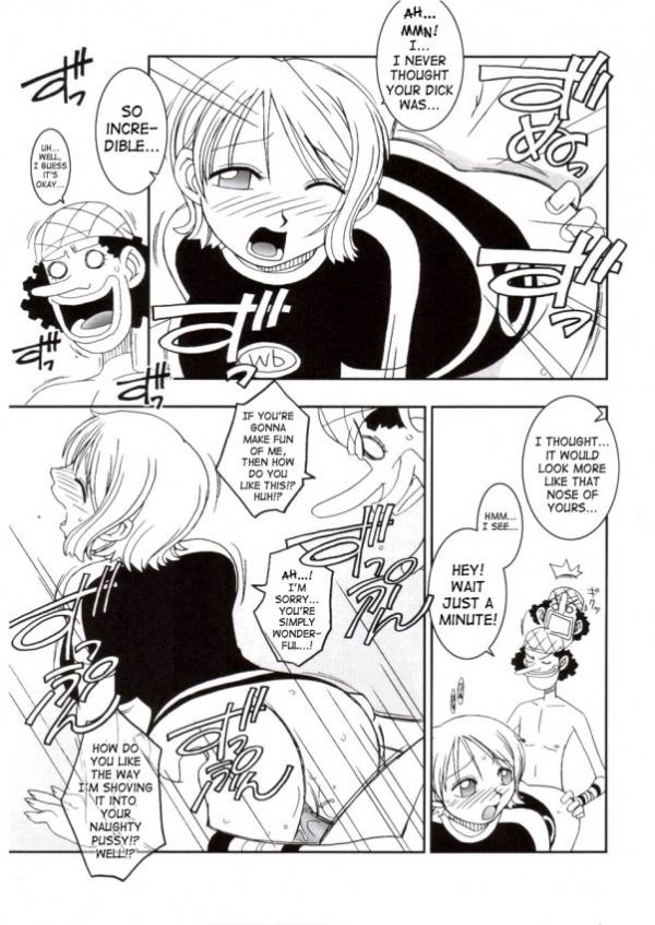 Ass Comix: Kenex & Nami – One Piece Pre-Timeskip Straight Hair Tag Me Usop.