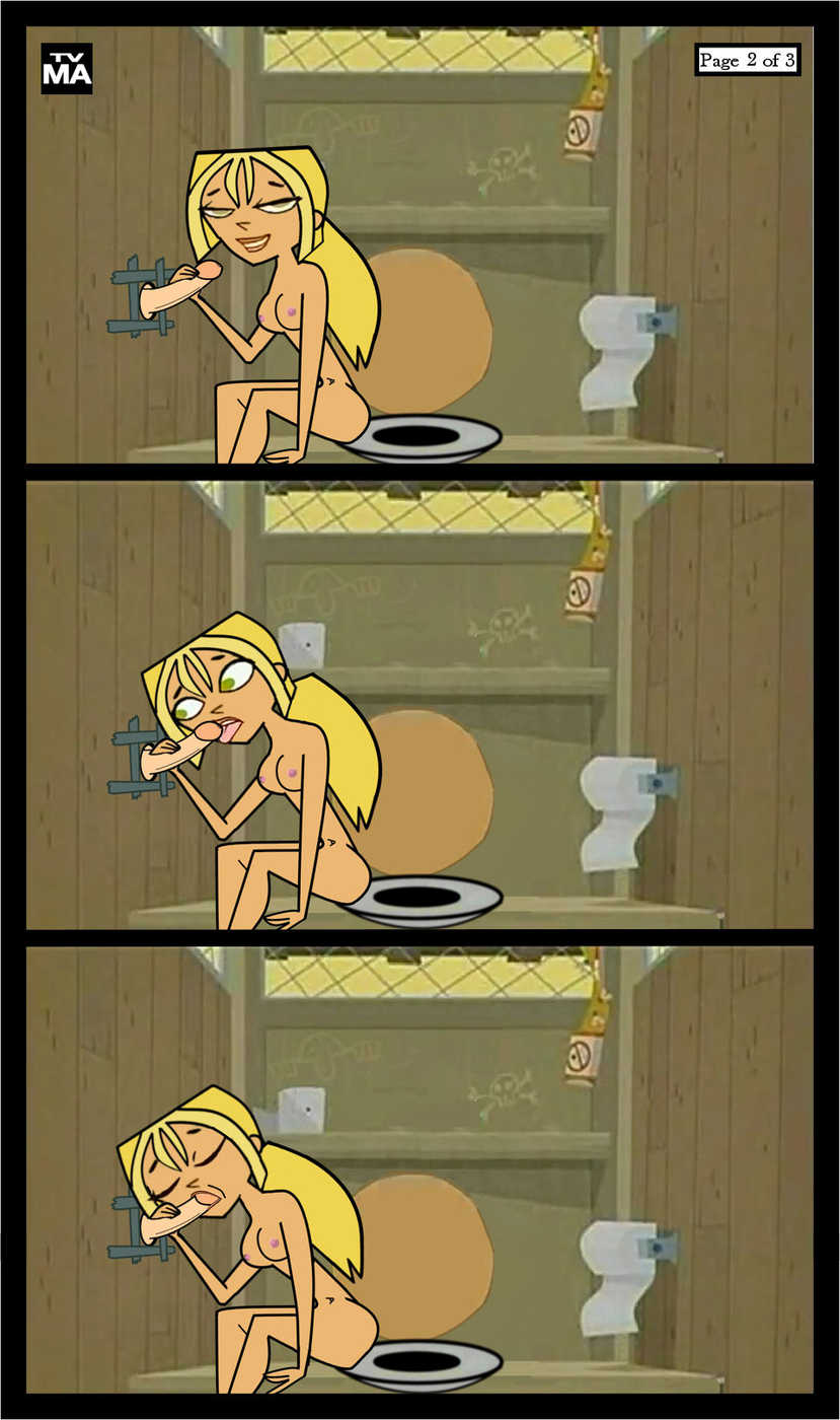 Yellow-Eyed Straight Boy’s Unseen Oral Glory Hole with Bridgette on Total Drama Island.