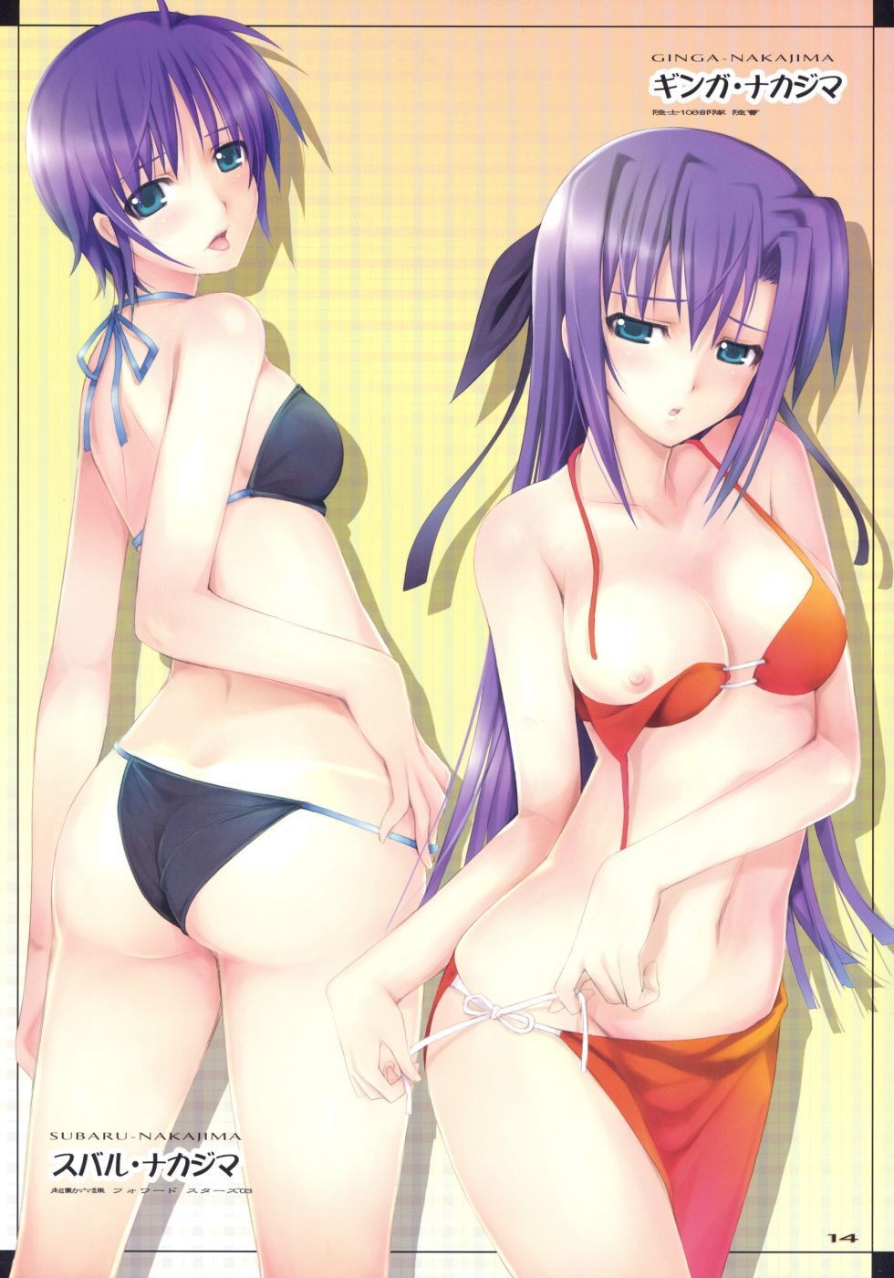 Luscious Sisters in Bikinis – Nanoha Strikers #23