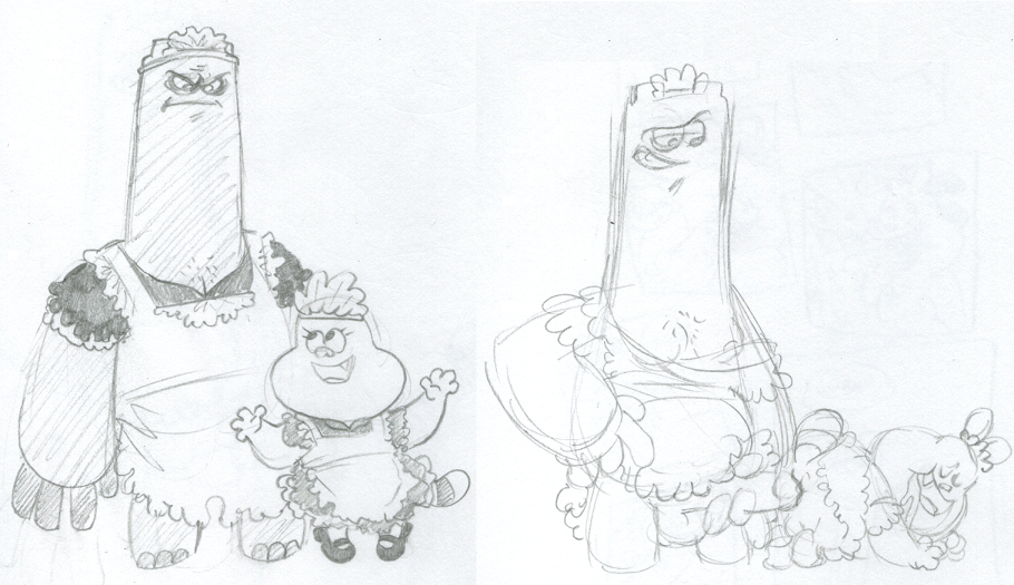 Young Anthro Maids’ Crossdressing Adventures with Two Local Shop Boys