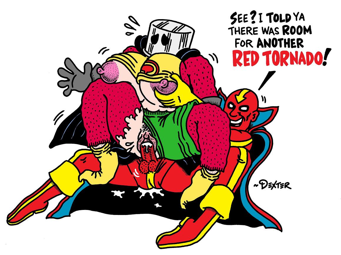 Red Tornado’s Hard Cock: Dexter’s Hunky Maiden.