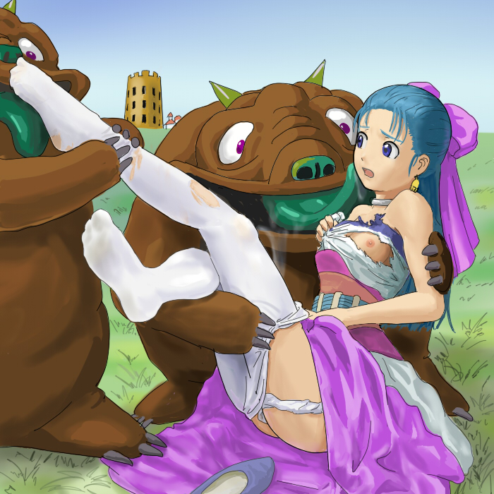 Dragon Quest Dress Destruction – Flora’s Lustful Desires