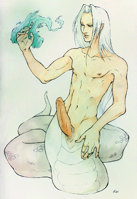 Eternal Pleasure: Sephiroth’s Naga Erection