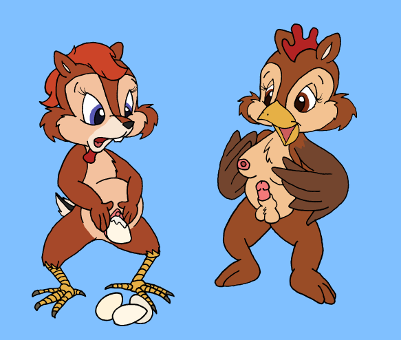 Male Dale’s Rescue Rangers: Saving Chip from the Rule of Sixteen Nipples and Testicles