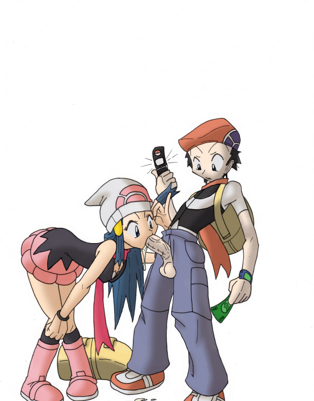 PokéBoots Dawn – The Ultimate Harem with Lucas and His Pokémon!