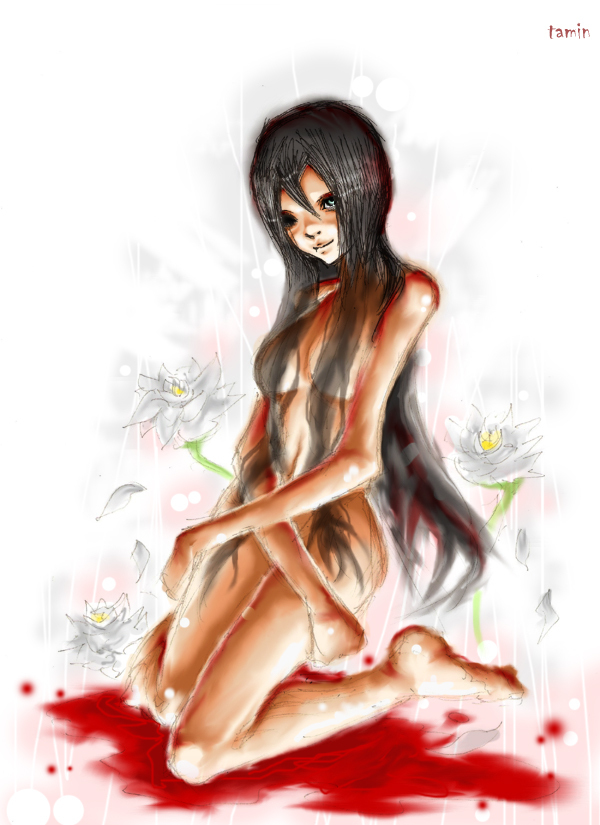 Bloodlusting Alma’s Fearful Black Hair Flower Tagme Taming!