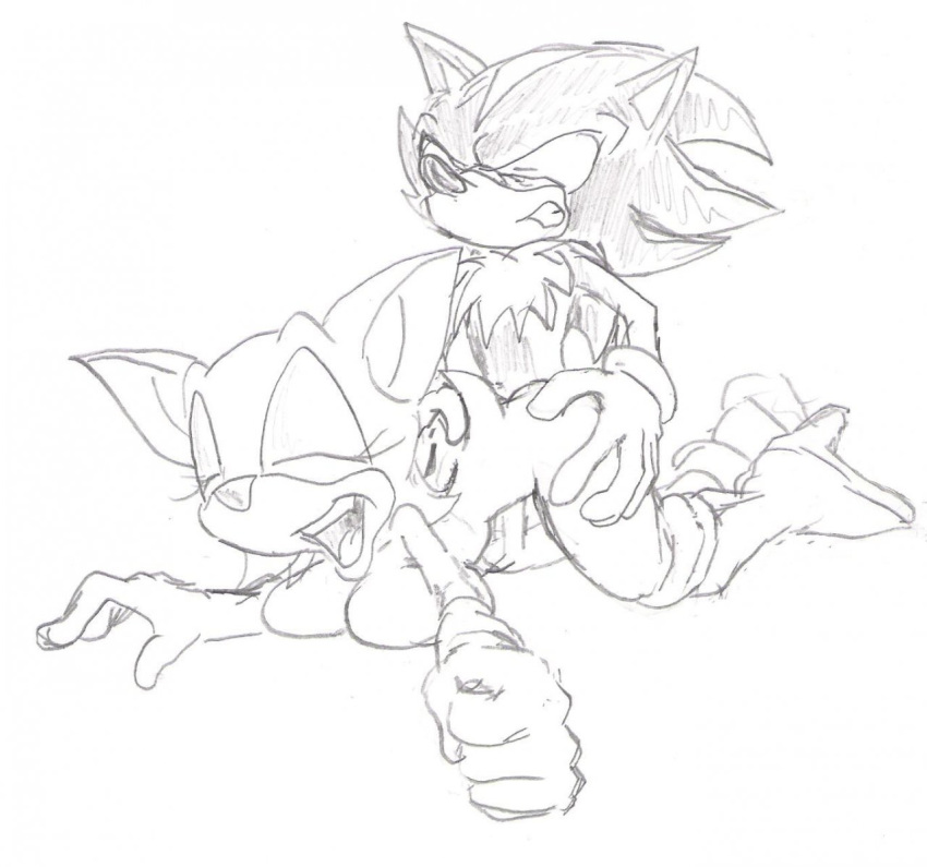 Furry Rouge’s Hedgehog Hentai Ass Penetration