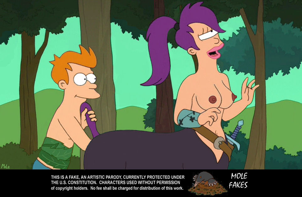 One-Eyed Centaurs – Fisting Fun with Futurama’s Fry and Leela.