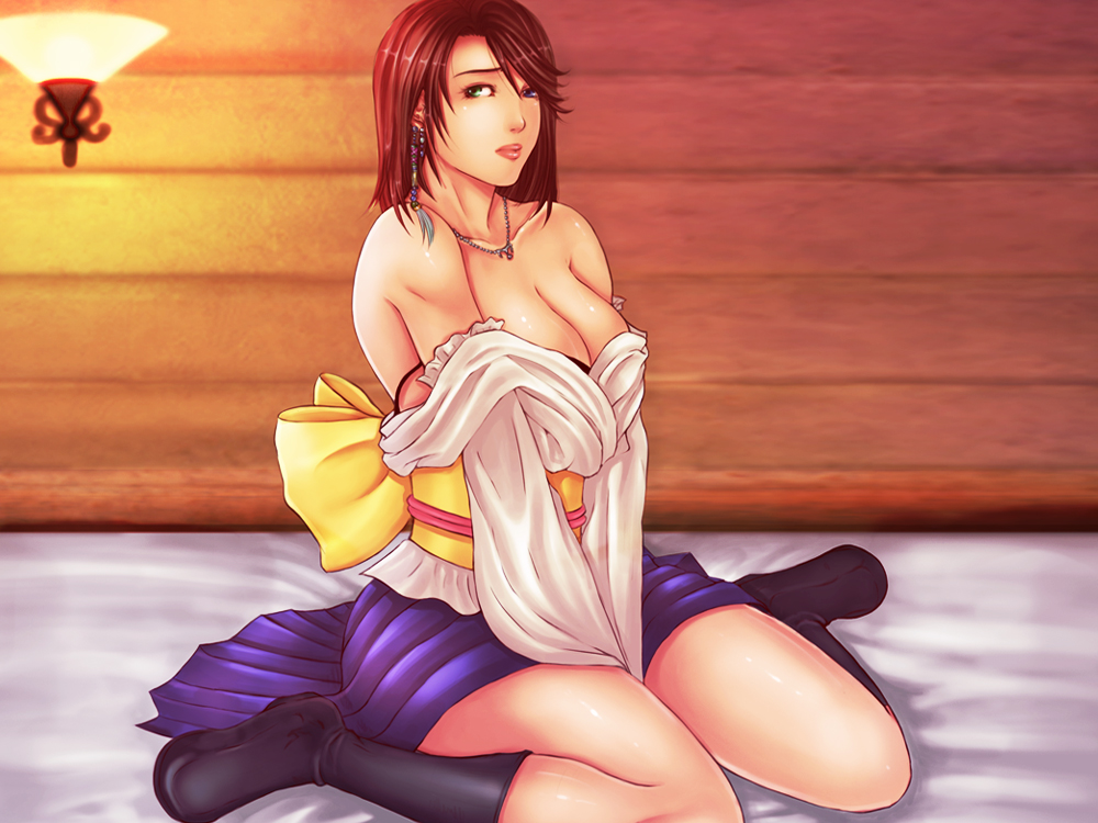 Final Fap with Final Fantasy Yuna