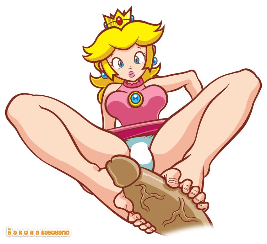 Sneaker Sex: Princess Peach’s Foot Fetish with Sakurakasugano in Mario Tennis