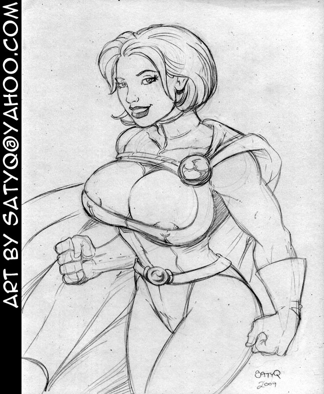 Power Girl’s Kara Zor-L Soloshow – Monochromatic Fantasy