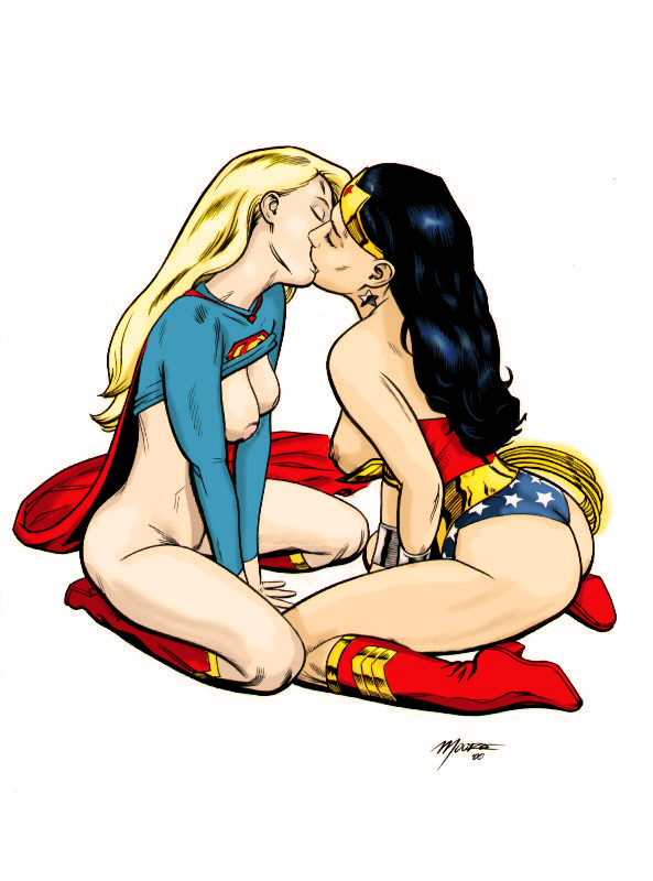 Amazonian Desires: Supergirl and Wonder Woman’s Lesbian Passion.