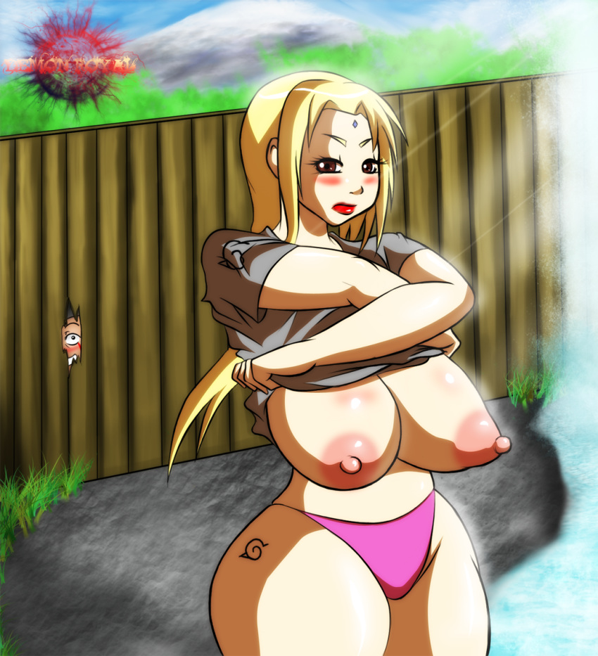 Thick Thighs Thunderous Tsunami: Undressing Jiraiya’s Bikini Bottom Bombshell!