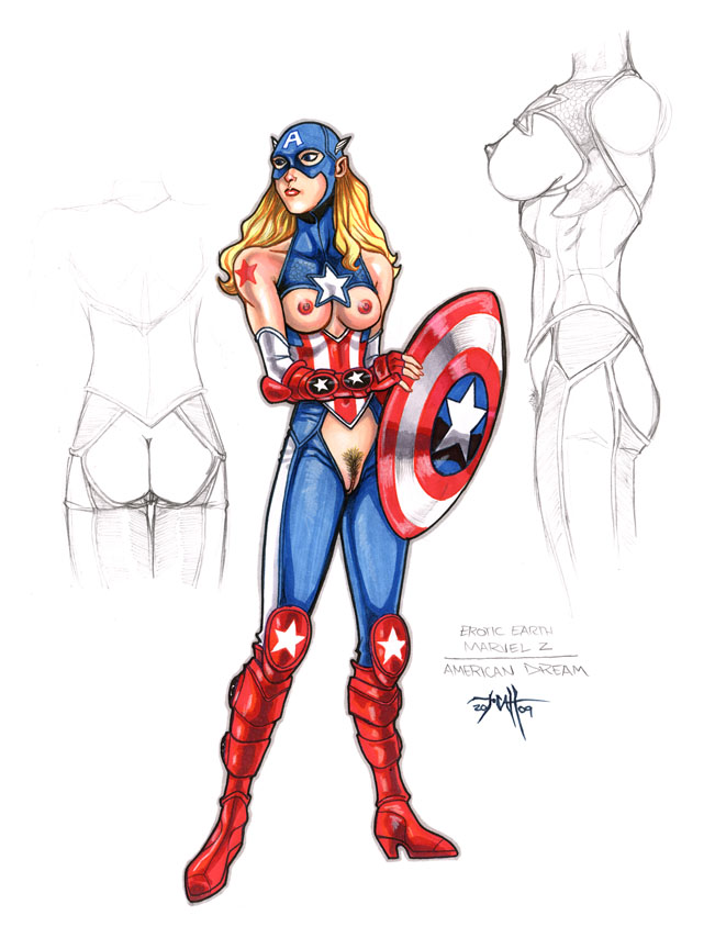 Captain America’s Teenage Assault – Shannon Carter’s 1Girl American Dream