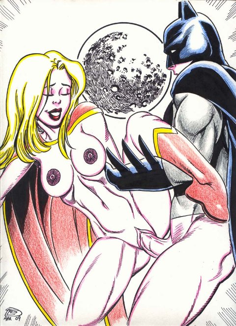 Batman’s Supergirl Porn: Cape and Mask Fetish