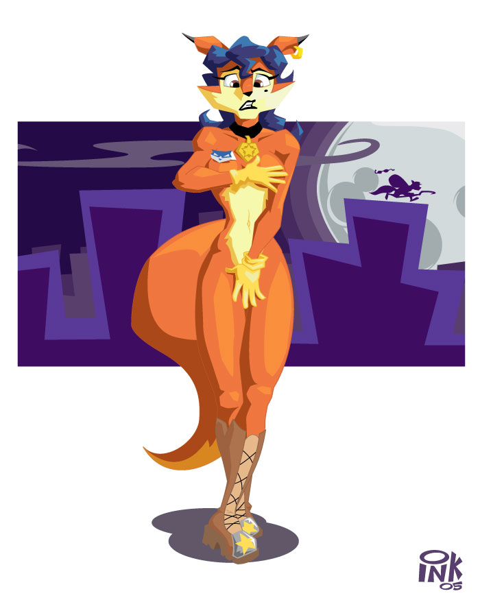 Foxy Fur: Anthro Badge’s Smooth Sucker Punch!