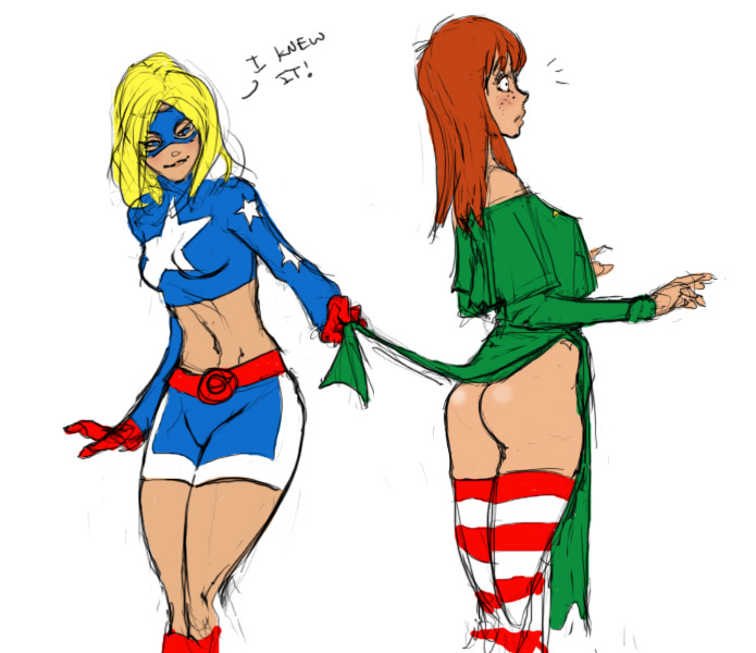 Sexy Superheroes Unite – Stargirl and Cyclone’s Hentai Adventure!