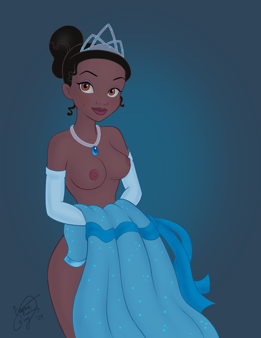 Black Hair Breasts – EnigmaWing’s Tiana and The Crown.