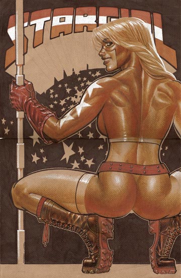 Stargirl’s Ass in Boots – Justice Society of America.