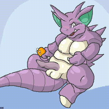 Blushing Nidoking’s Soap-Scented Solo Show.