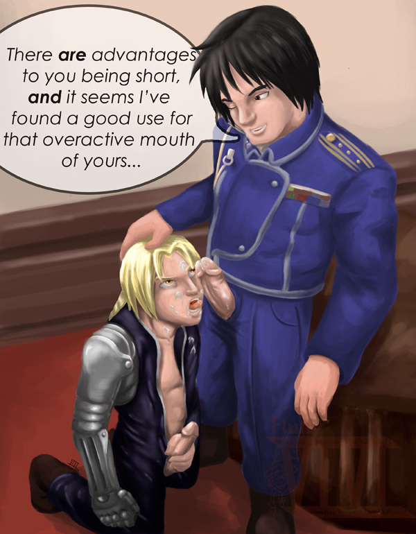 Fullmetal Alchemy: Edward’s Double Elric-Mustang Yaoi