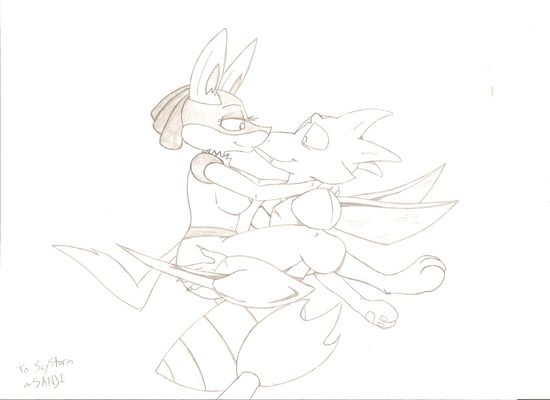 Furrious Lucario Mantis Scyther Tag!