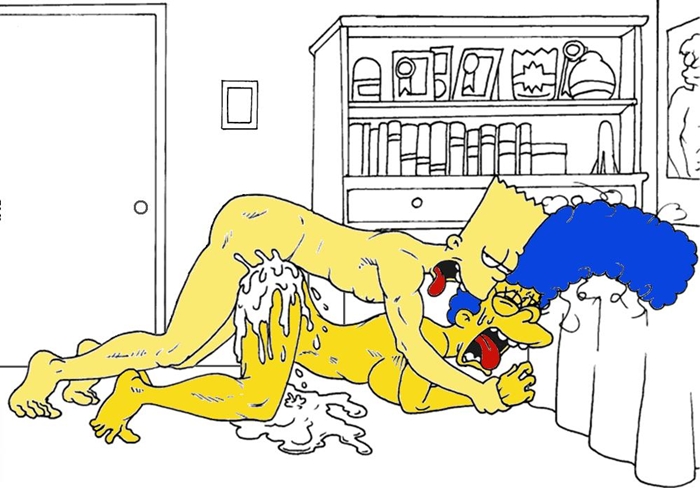 Bart’s Cumming Revenge: Incestuous Indoor Rape with Marge!