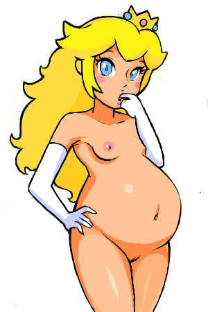 Big Belly Big Eyes: Blue-Eyed Princess Peach’s Hentai Adventure