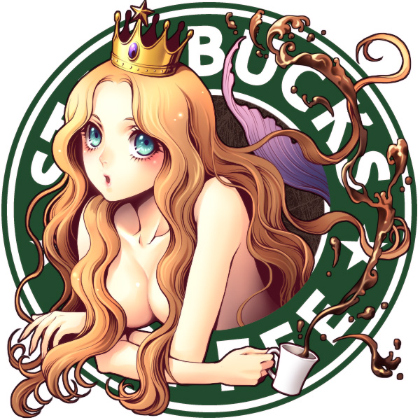 Mermaid’s Long Hair Coffee Breasts!