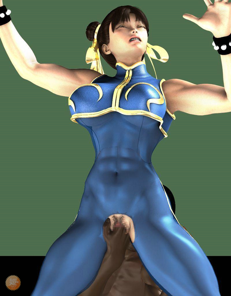 Street Fighter Seduction – Chun-Li’s Bodysuit Rip Off.