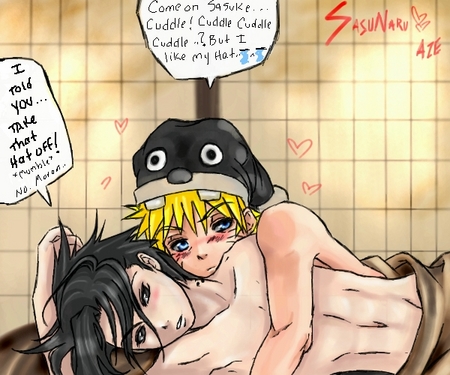 Human Male Ménage à Trois: Sasuke, Naruto and Uzumaki